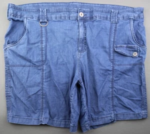 Pantalones cortos de jean utilitarios estilo y pana para mujer talla 22W (MSR 45x7) - Imagen 1 de 6