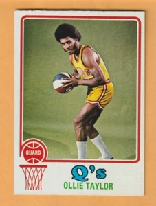 Ollie Taylor San Diego Conquistadors 1973-74 Topps #262 Houston Cougars - Picture 1 of 2