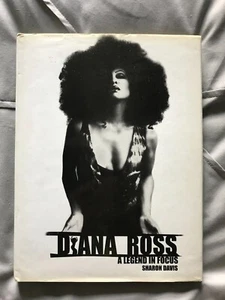Diana Ross - A Legend In Focus Book By Sharon Davis Vintage Hardback - Picture 1 of 1