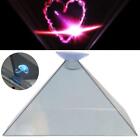 3D Hologram Pyramid Display Projector Video Stand Phone F X4Z0 Mobil A8P9 I3E3