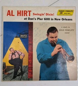 Al Hirt Swingin’ Dixie! At Dan's Pier 600 Orig 1958 AFLP-1877 Autographed Vinyl - Picture 1 of 3