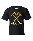 God Of War Golden Axe Unisex Kids T-Shirt