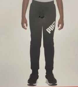 Puma Youth Jogger Sweatpants, Kids Size Extra Small (5/6)Black - Picture 1 of 5