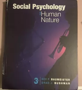 Social Psychology and Human Nature 3rd Edition Used Book Cengage - Bild 1 von 5