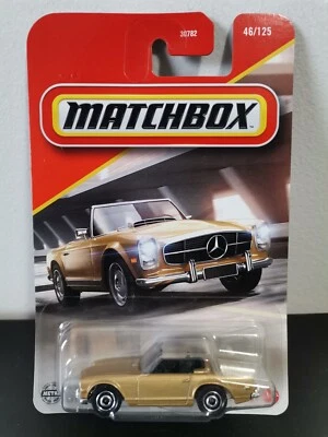 MATCHBOX MERCEDES 230 SL 1963 LONG CARD - Immagine 1 di 4
