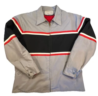 Chaqueta de Trabajo Mr. Goodwrench XL De Colección Forrada Extremadamente Rara Años 80? Hecho en USA Foto 1 de 4