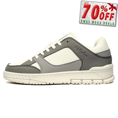 FiftyFive Crepstar by L&F Mens Casual Fashion Designer Retro Classic Trainers - Image 1 of 4