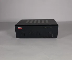 ADCOM model GFS-3 vintage speaker selector switch 3 zone selection right left - Picture 1 of 7