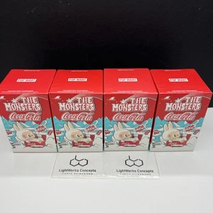 POP MART - NEU Original The Monsters Coca-Cola Serie Figuren Blind Box - 4x - Bild 1 von 4