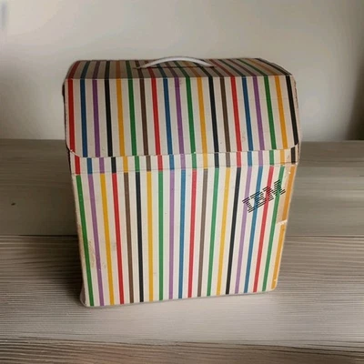 Paul Rand IBM Kit de Suministros de Colección Caja Embalaje Diseño Gráfico Raro Foto 1 de 4