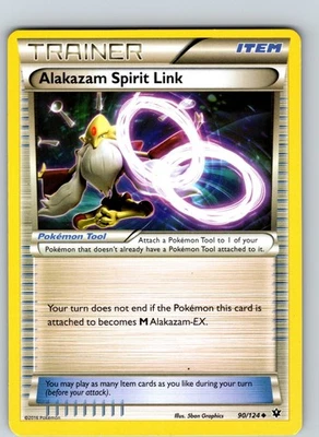 Alakazam Spirit Link 90/124 2016 XY Fates Collide Regular Uncommon - Image 1 of 3