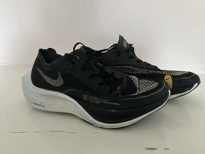 Nike ZoomX Vaporfly Next% 2 Black Metallic Gold Coin- Size UK 8 CU4111 001 - Picture 1 of 11