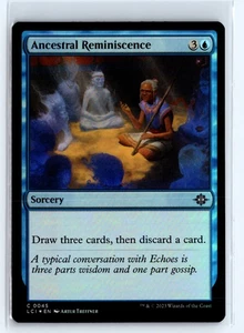 (2x FOIL) Ancestral Reminiscence Lost Caverns of Ixalan – MTG Magic the Gatherin - Picture 1 of 5