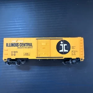 TYCO HO SCALE BOX CAR 40 FOOT ILLINOIS CENTRAL IC 16470 No Box 622547 - Picture 1 of 7
