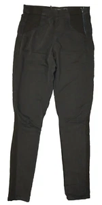 Bershka schwarze Stretch Leggings - seitlicher Reißverschluss - Gr. M - bequem & stylisch - Bild 1 von 4