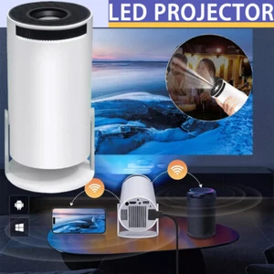 5G 4K Projector Smart HD LED Dual WiFi Bluetooth HDMI USB Android Office Room - Picture 1 of 14