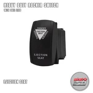 Laser Etched 5 Pin LED Rocker Switch Dual Light 20A 12V ON OFF - EJECTION SEAT - Bild 1 von 10