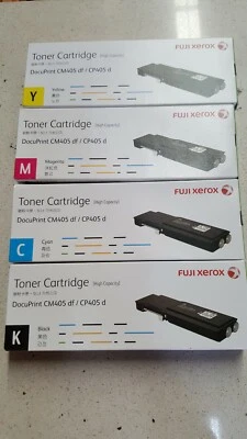 Full Set Genuine Xerox CT202033 CT202034 CT202035 CT202036 for CM405df CP405d BN - Image 1 of 3