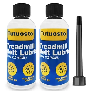 2 Pcs Treadmill Lubricant for Belt, 100% Silicone Treadmill Belt Lubricant, 5.6 - Picture 1 of 9