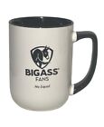 Big Ass Fans White Coffee Mug Black Handle No Equal Donkey Logo Advertising