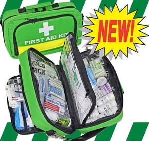 FIRST AID KIT - NATIONAL SAFE WORK AUSTRALIA ESSENTIAL WORKPLACE KIT -FREE ITEMS - Picture 1 of 2