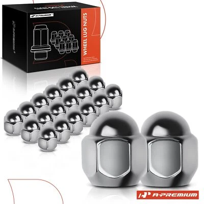 Передние и задние зажимные гайки колес M12-1,25 для Honda Accord Civic Subaru Toyota 20 шт. - Изображение 1 из 4