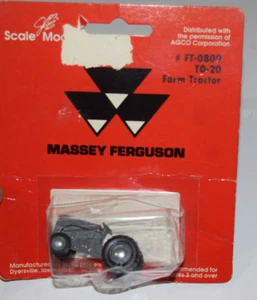 Vintage Scale Models 1/64 Massey Ferguson TO-20 #FT-0809 Brand New Sealed - Picture 1 of 7