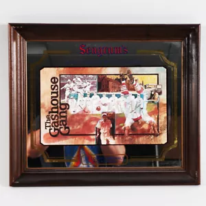 St. Louis Cardinals Seagram's Seven Display Bar Mirror The Gashouse Gang - Picture 1 of 4