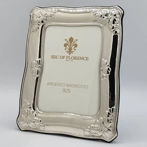 5"x3,5" in Solid 925 Sterling Silver Photo Picture Frame*1032/9×13 USA - Picture 1 of 9