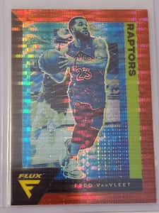2020-21 Panini Flux Factory Set Red Pulsar Prizm Fred VanVleet #165