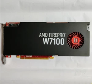 AMD W7100 Firepro WX100 Series 8GB GDDR5 PCIe 3.0 Workstation Graphics Card - Bild 1 von 6