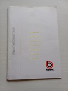 Bimota presentazione Bimota Experience 1988 cartella stampa originale press kit - Picture 1 of 6
