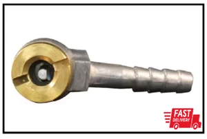 1/4 pulg. Portabrocas de aire de una sola cabeza ID Hose Barb - Imagen 1 de 3