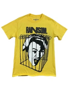 Ransom Streetwear A Prisoner In My Own Head Yellow Shirt Size S - Picture 1 of 6