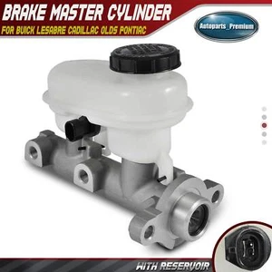 Brake Master Cylinder w/Reservoir for Buick Park Avenue Cadillac DeVille Pontiac - Picture 1 of 8