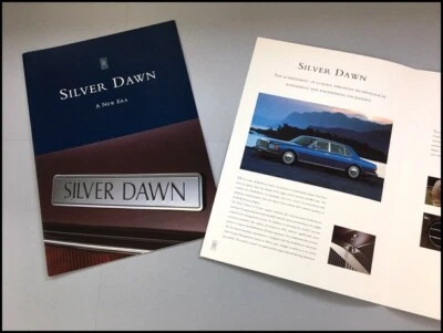 1994 Rolls Royce Silver Dawn Original Car Sales Brochure Folder - like Spur Foto 1 de 3