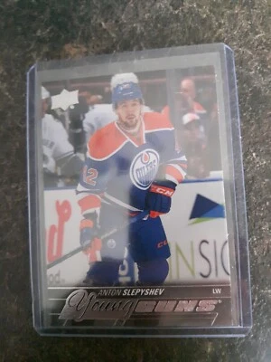 2015-16 Upper Deck Series 1 Young Guns YG Anton Slepyshev RC Card# 237 - Image 1 of 2