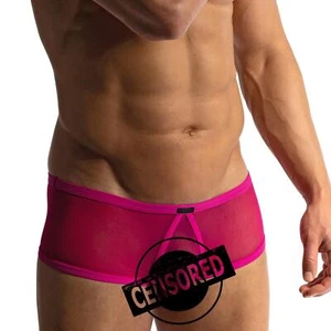 Manstore M2416 Tarzan Hot Pants men underwear hipster transparent mesh cup pouch - Picture 1 of 16