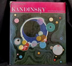 The Colour Library of Art KANDINSKY 48 PLATES In FULL COLOR - Picture 1 of 7