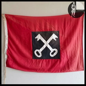 1970s British Army: 2nd Infantry Division, Cross Keys Flag - Picture 1 of 14