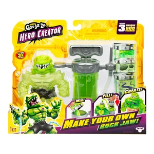 Heroes of Goo Jit Zu Hero Creator Rockjaw Mix Fill Create Your Own Action Figure - Picture 1 of 6