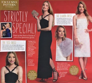 Very Easy DRESS Party Evening Strappy Prima Sewing Pattern 10 12 14 16 18 20 - Picture 1 of 9