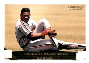 1993 Topps Gold Carlos Martínez lámina MLB inserto PWE indios #59 - Imagen 1 de 2