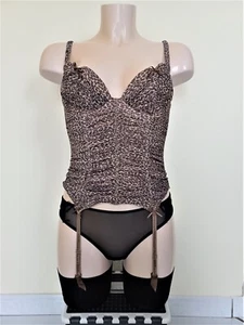 CHANTAL THOMASS GUEPIERE TAILLE 95B MODELE TULLE FRONCE REF 9049 - Picture 1 of 5