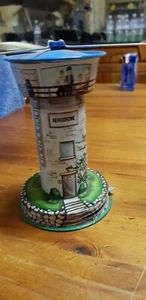 Vintage style Tin Toy Wind Up Schylling Aerodrome Collector Series - Picture 1 of 12