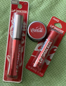 Lip Smacker Lip Gloss Coca Cola  Liquid Shimmer Lipgloss Set