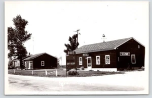 POSTCARD RPPC MOTEL SEBEWAING MICHIGAN - Picture 1 of 2