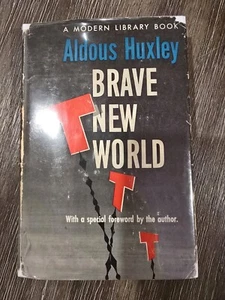 Brave New World by Aldous Huxley, Modern Library Edition, HC DJ - Picture 1 of 14