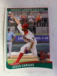 Jesus Vargas 2021 Great Lakes Loons Team Card - Picture 1 of 1