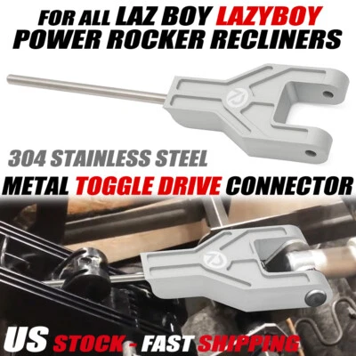 Metal Toggle Drive Connector For La-Z-Boy Lazyboy Lazy Power Recliners Chair US